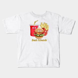 Fast Food Best Friends Kids T-Shirt